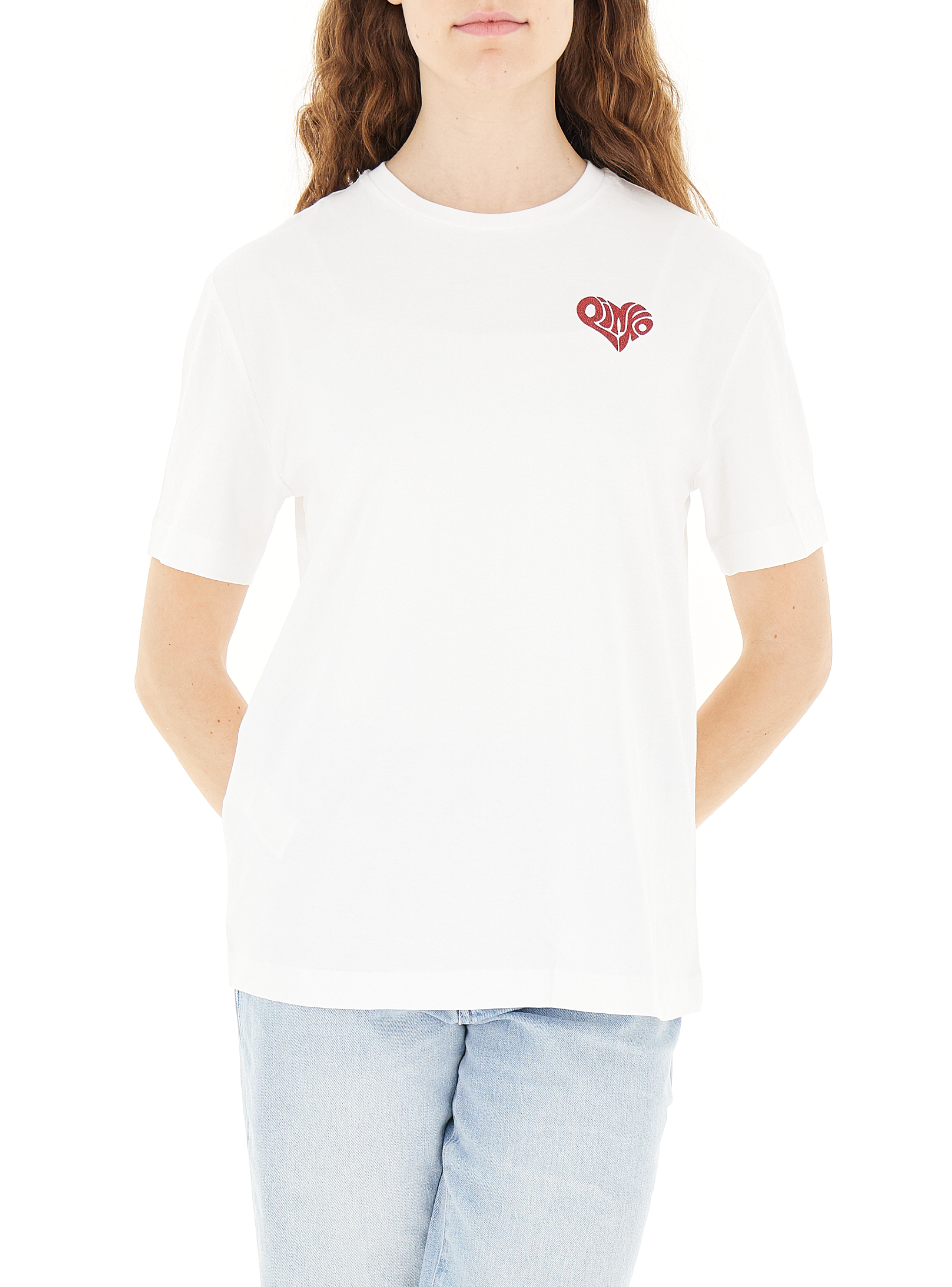 Pinko T-shirt girocollo BIANCO