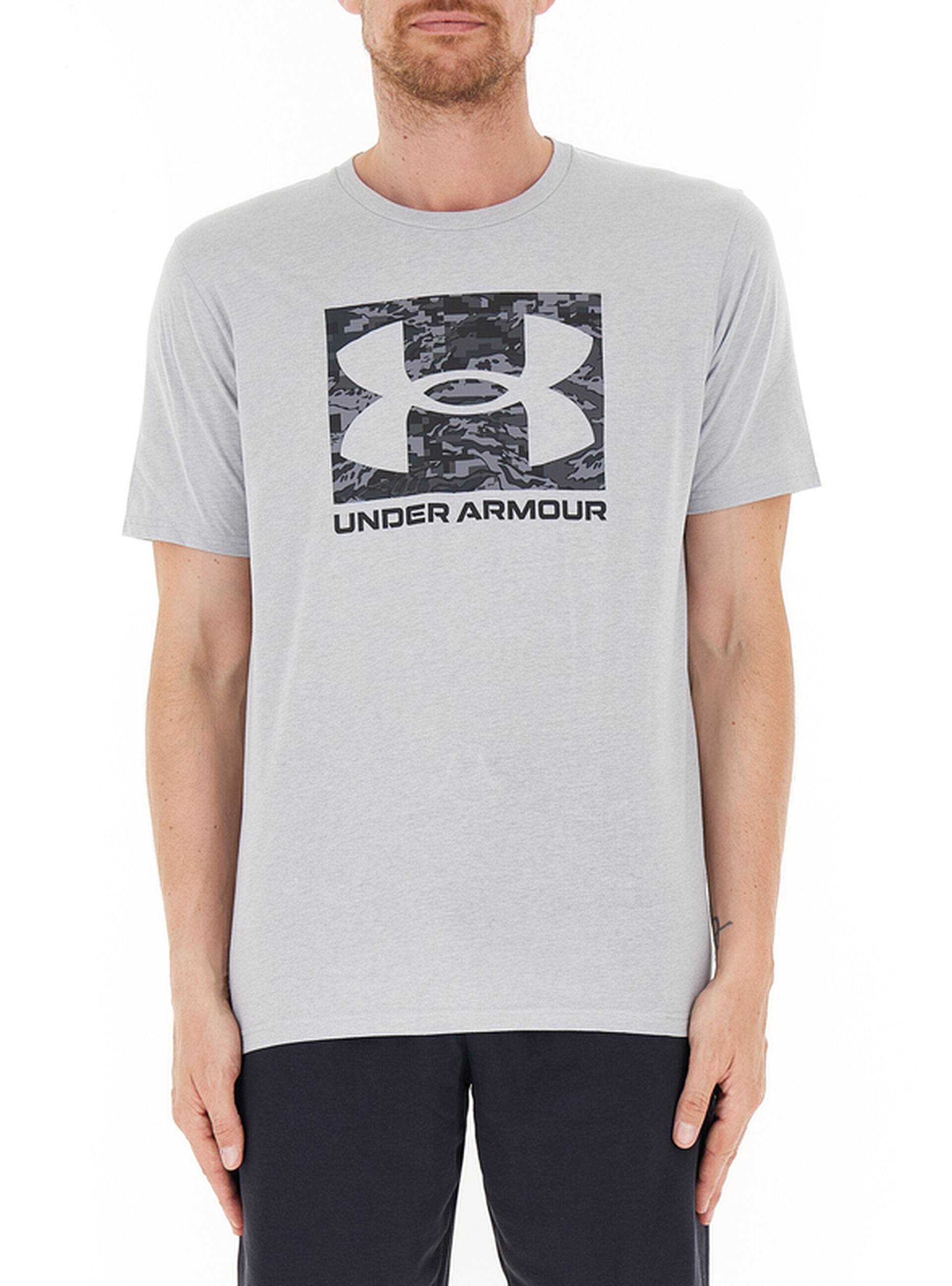 T-shirt con logo GRIGIO