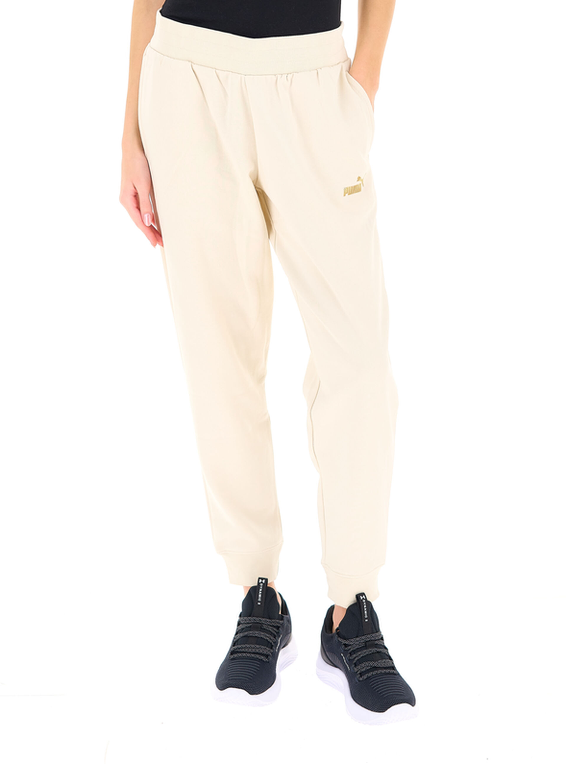 Puma Pantalone in felpa CHAMPAGNE