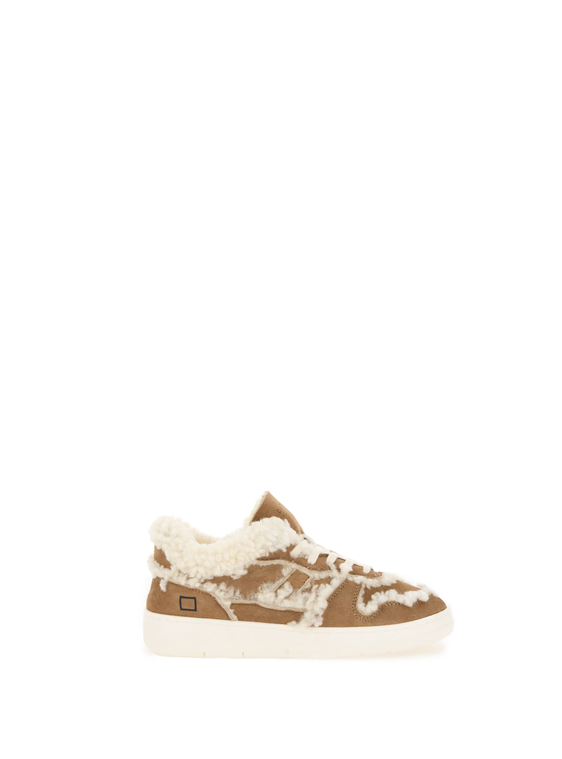 Sneakers in teddy MARRONE CHIARO