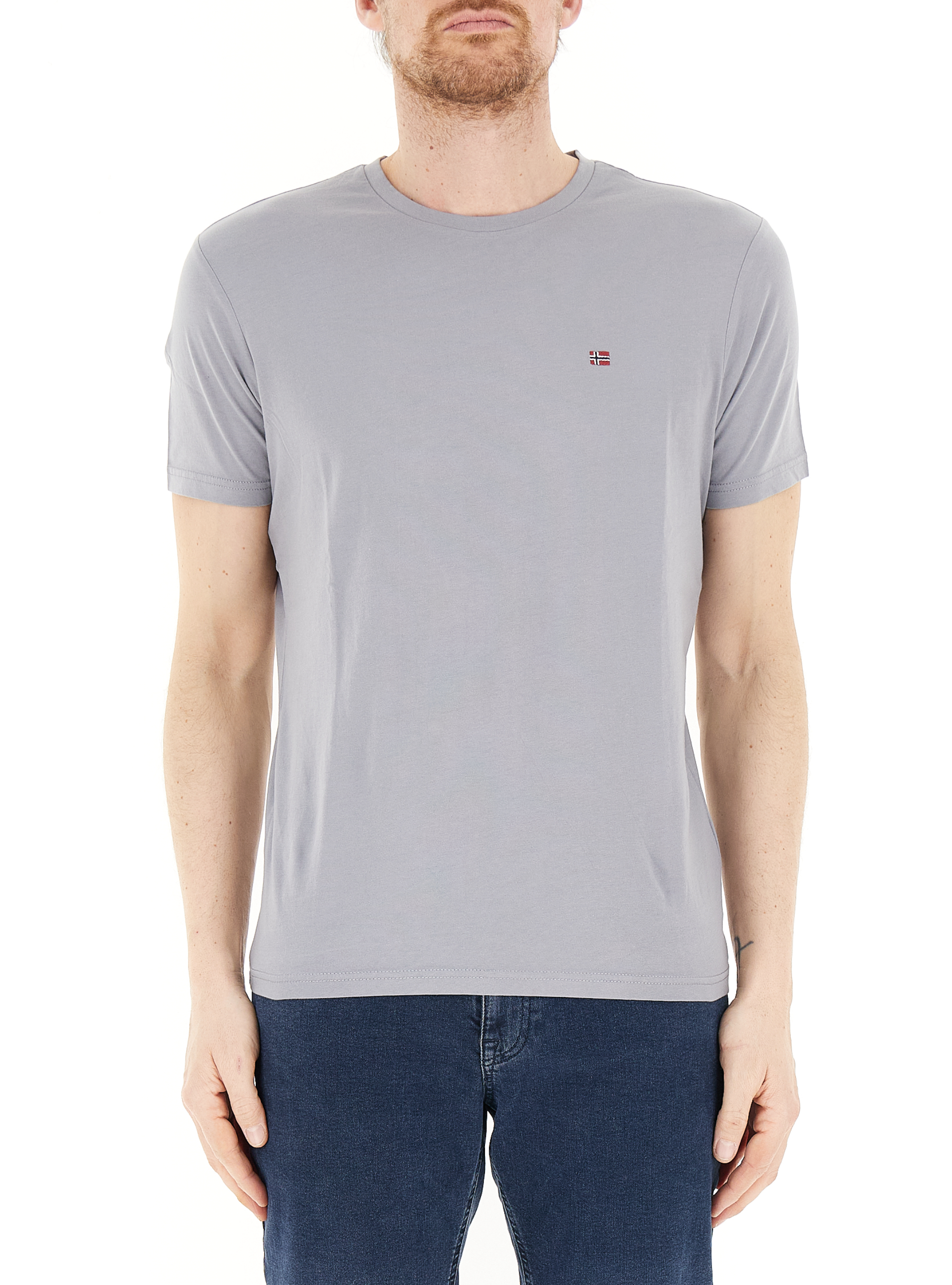 T-shirt con logo GRIGIO CHIARO