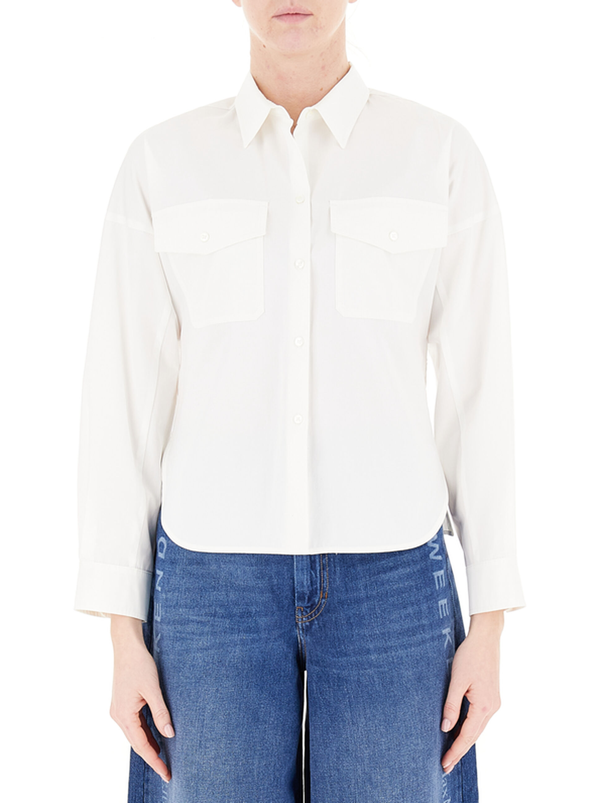 Camicia in cotone BIANCO 38