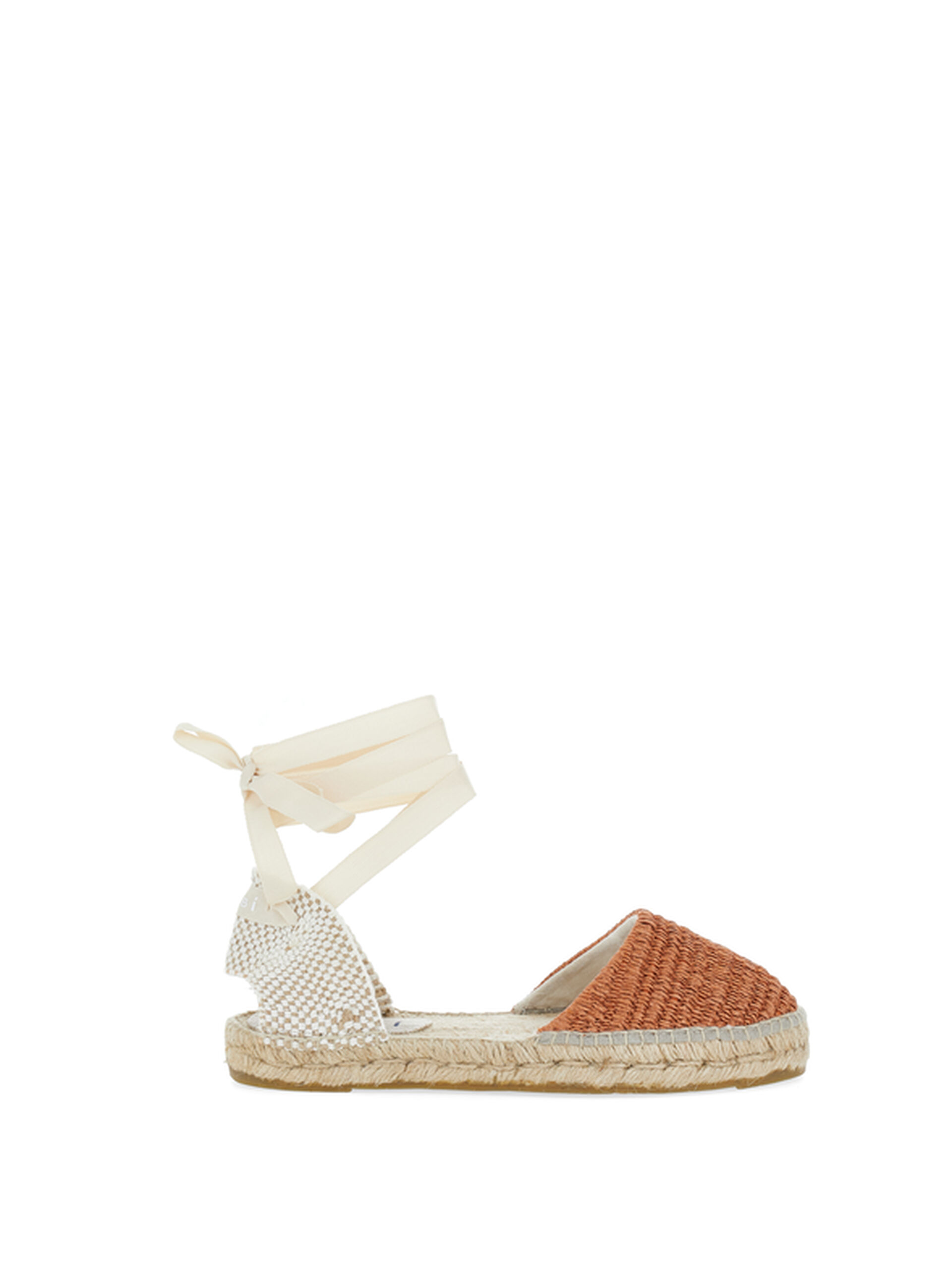 Espadrillas in rafia ARANCIONE