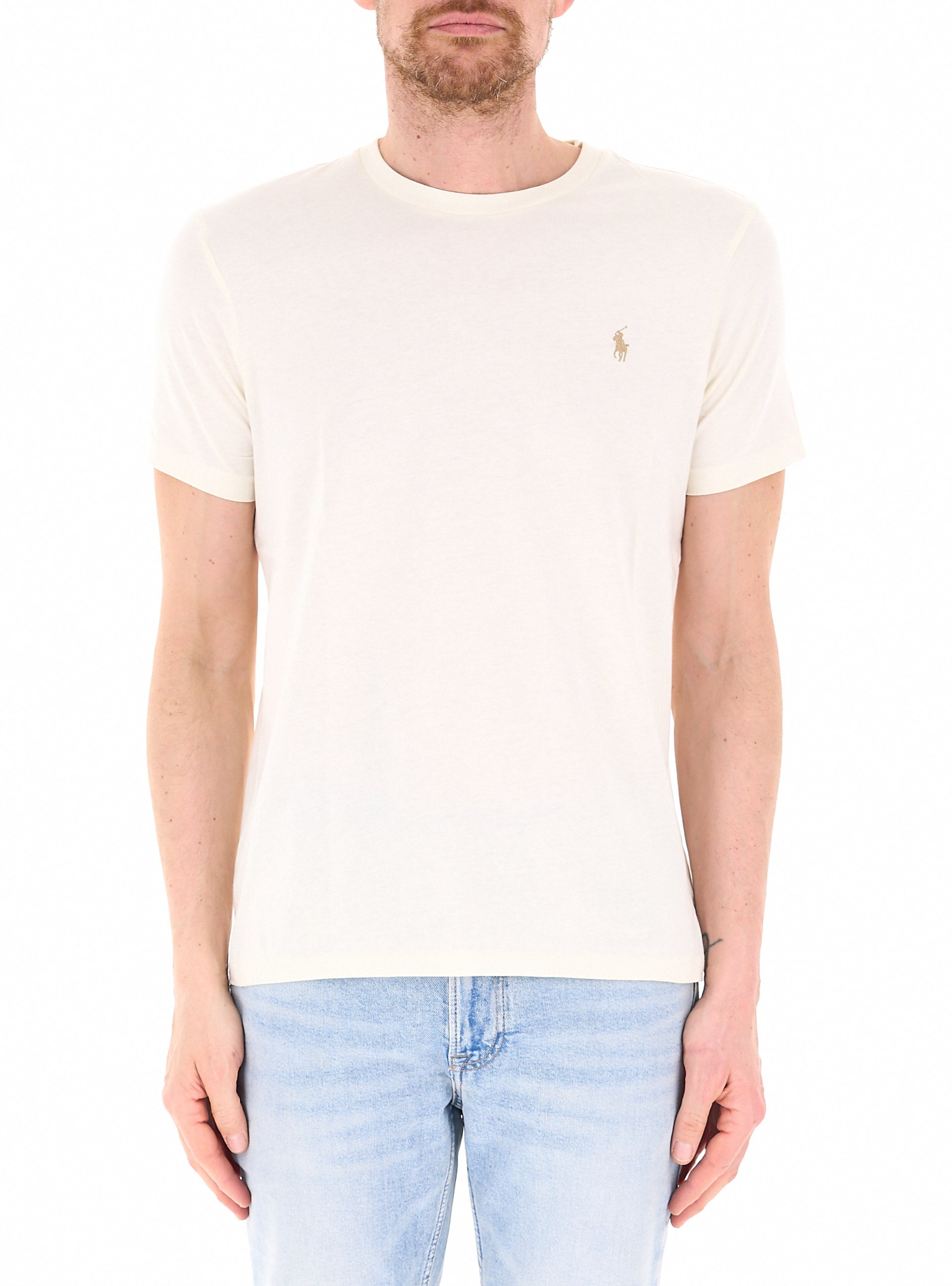 T-shirt in cotone POLO BURRO M