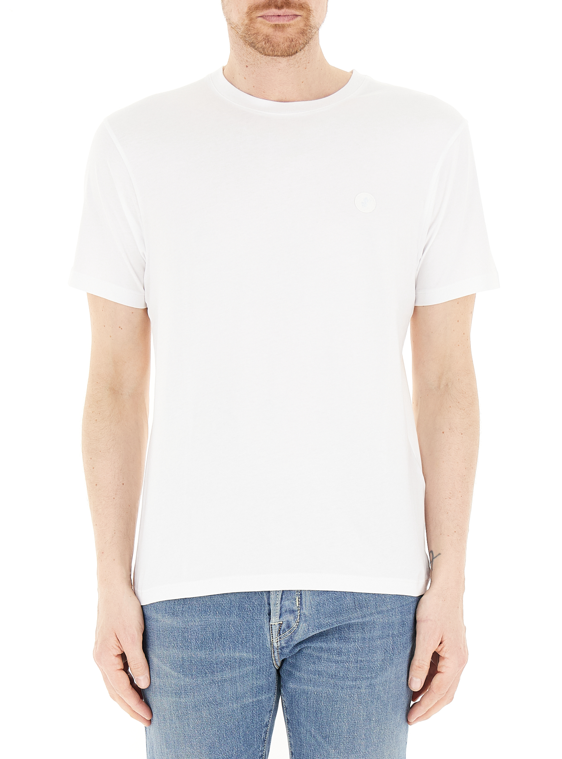 T-shirt girocollo BIANCO