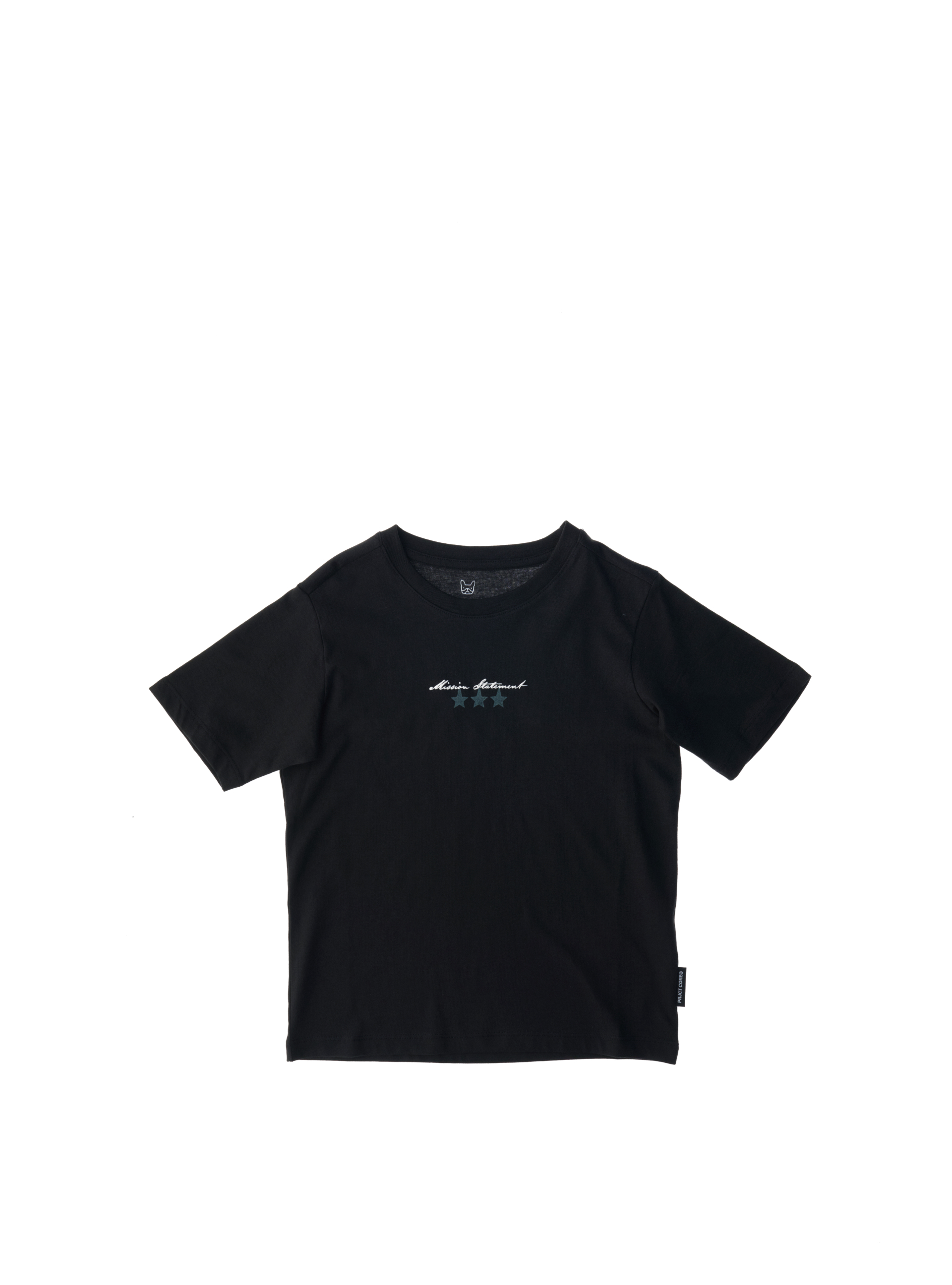 T-shirt girocollo NERO 140