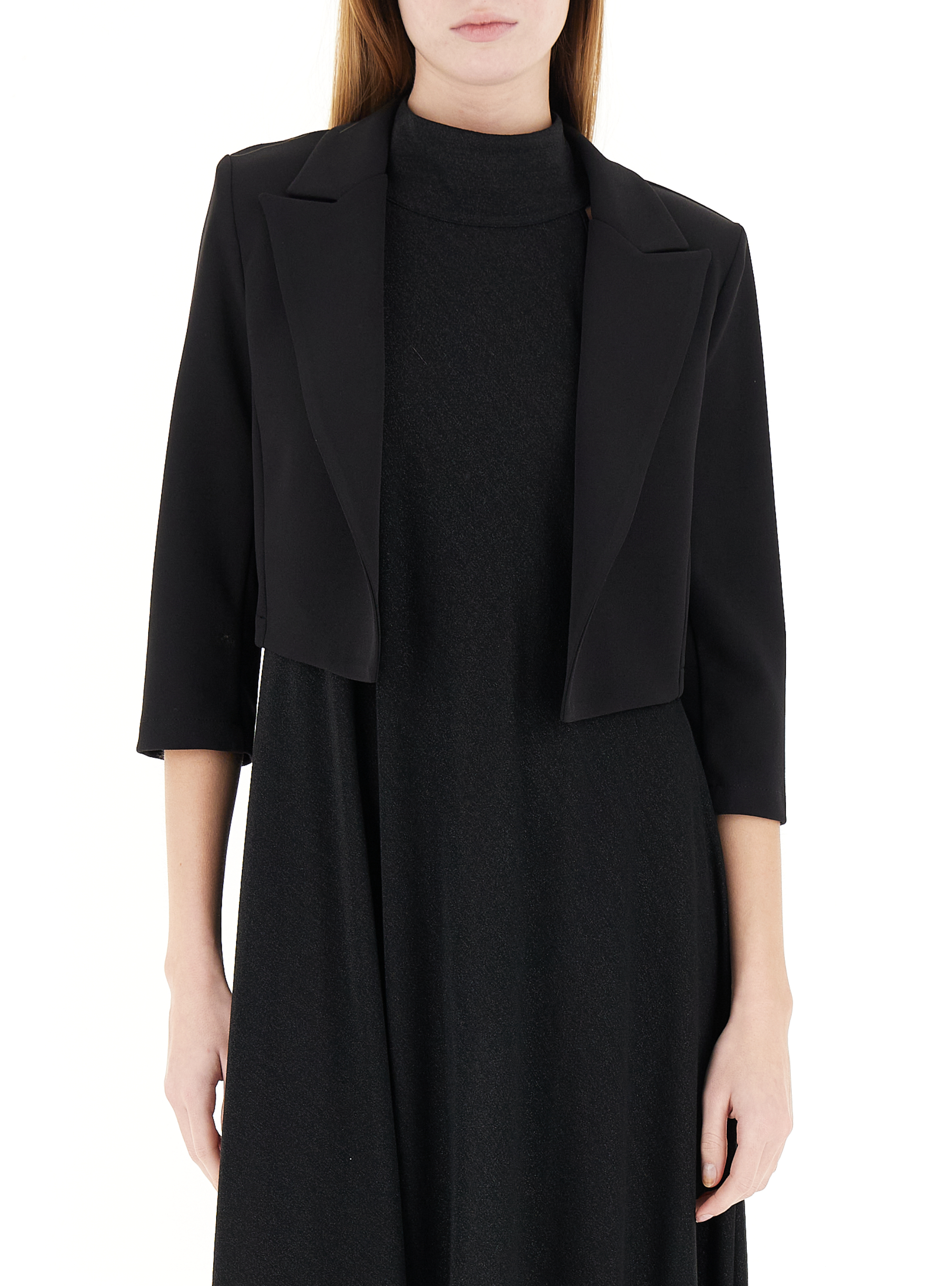 Bolero maniche 3/4 NERO L