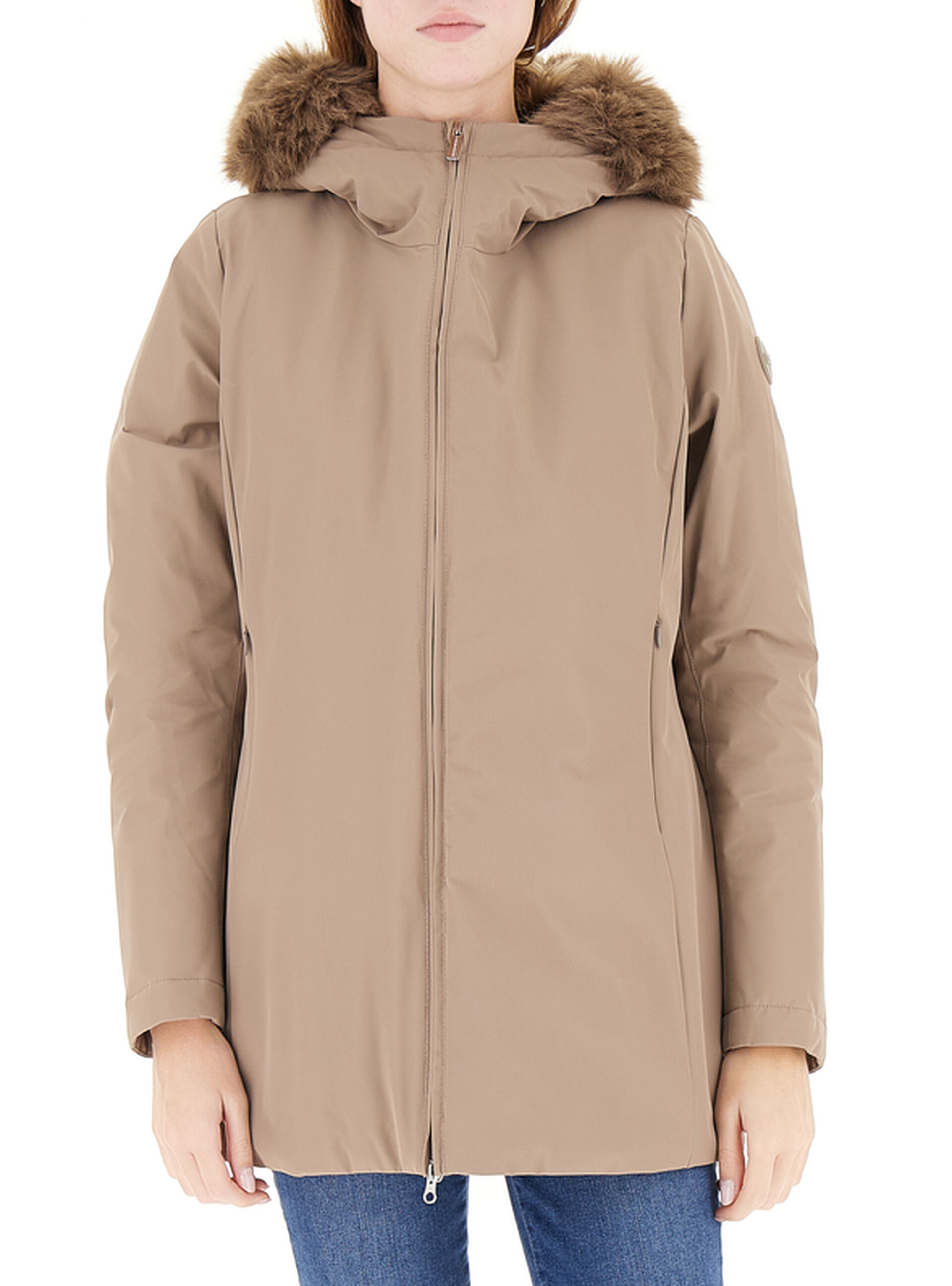 Giubbino con cappuccio ORIGINALS BEIGE 50