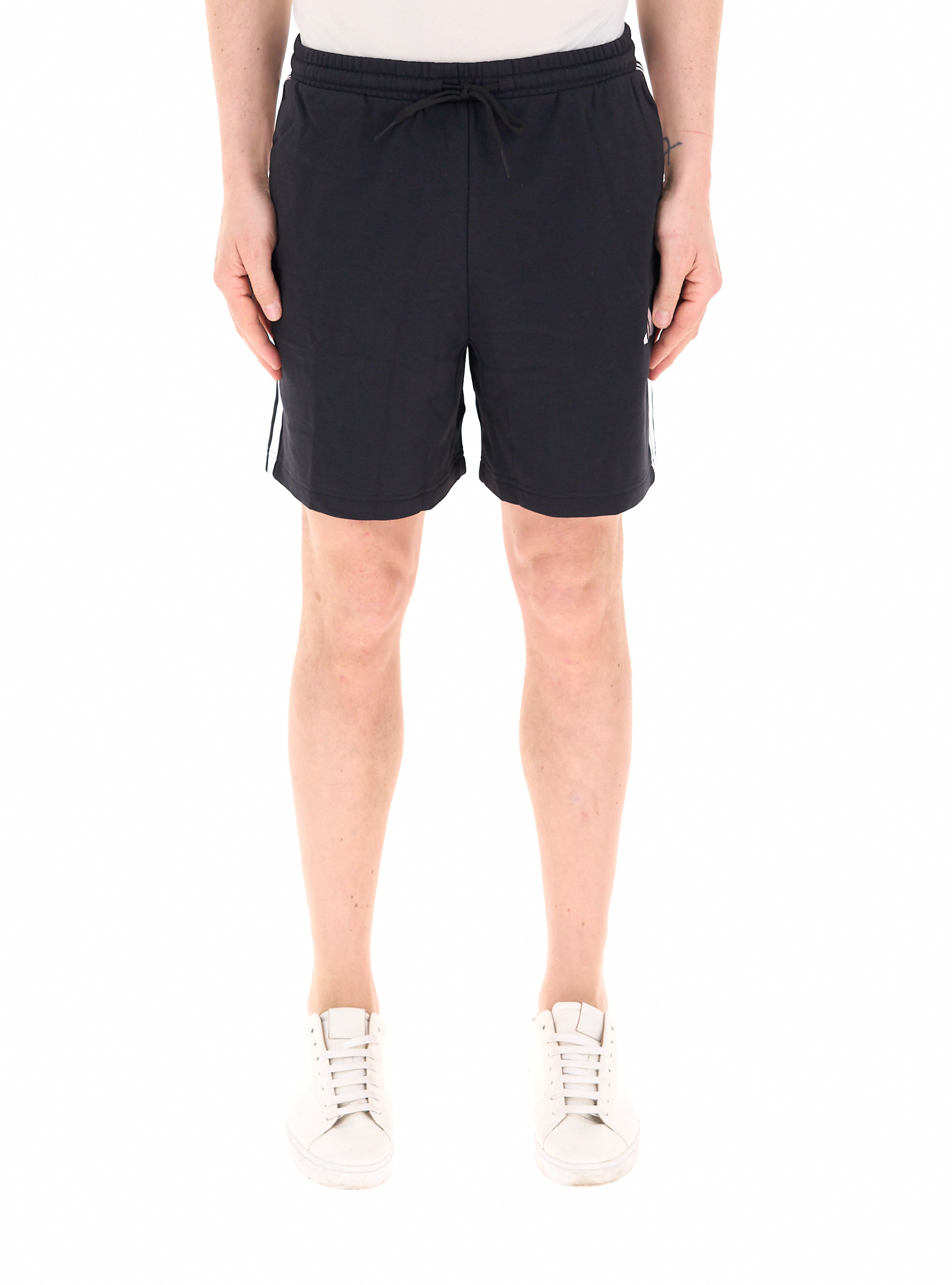 Adidas Bermuda in felpa NERO