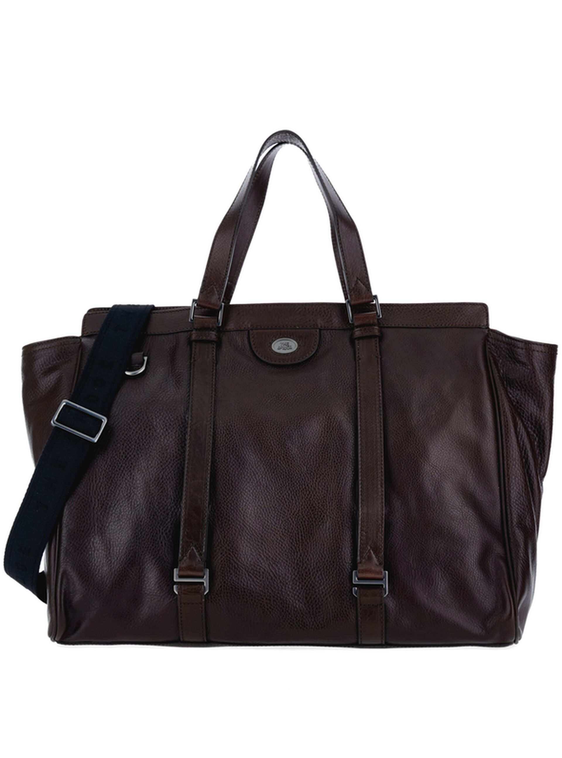 Borsone in pelle MARRONE