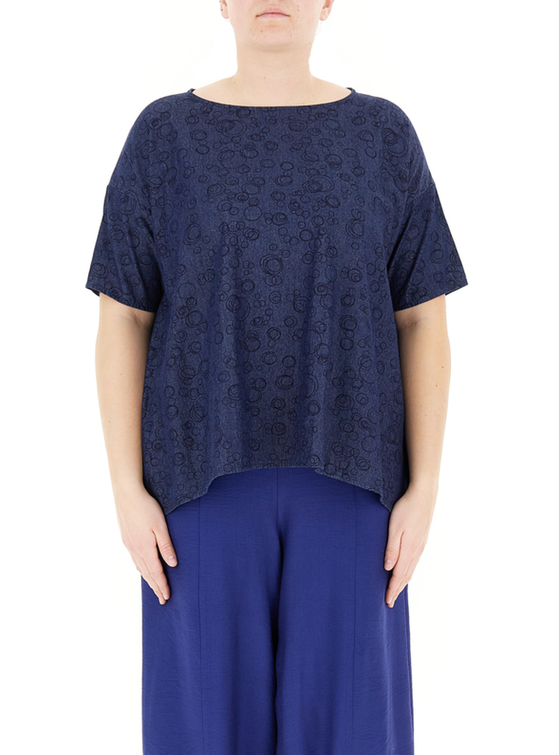 JURERE T-shirt girocollo BLU
