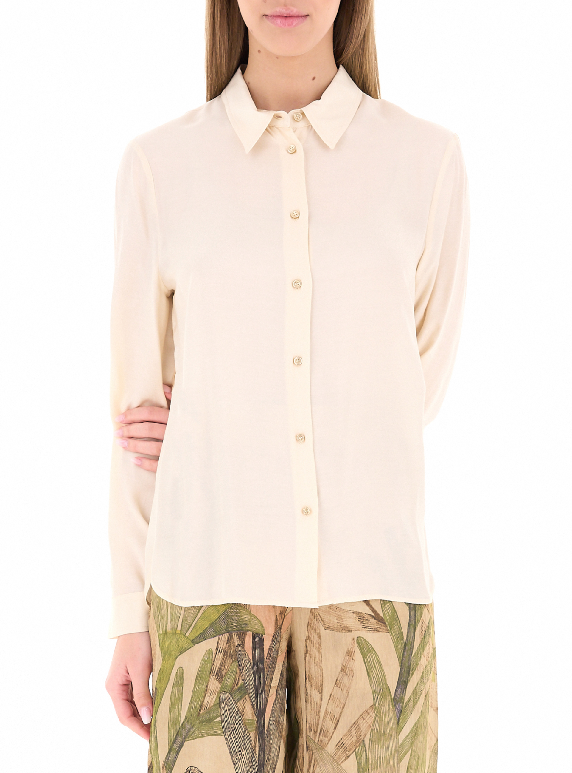 Camicia viscosa BURRO