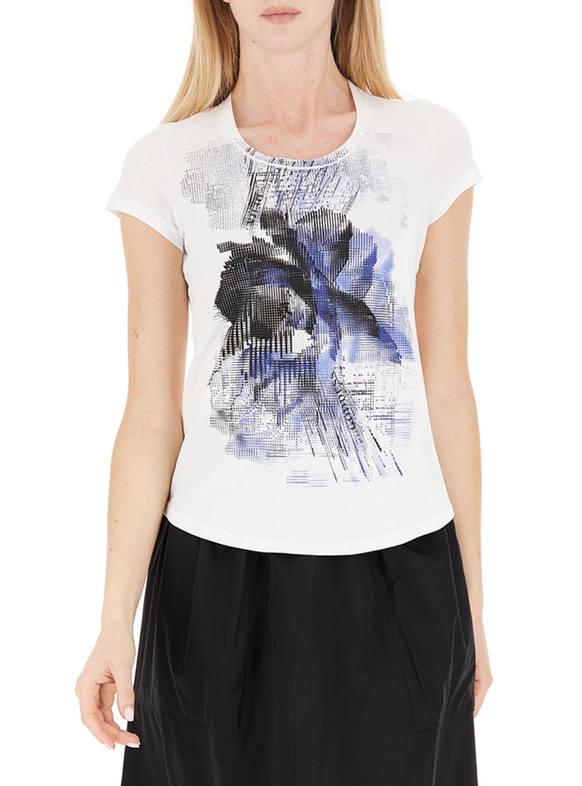 DEHA T-shirt girocollo PANNA