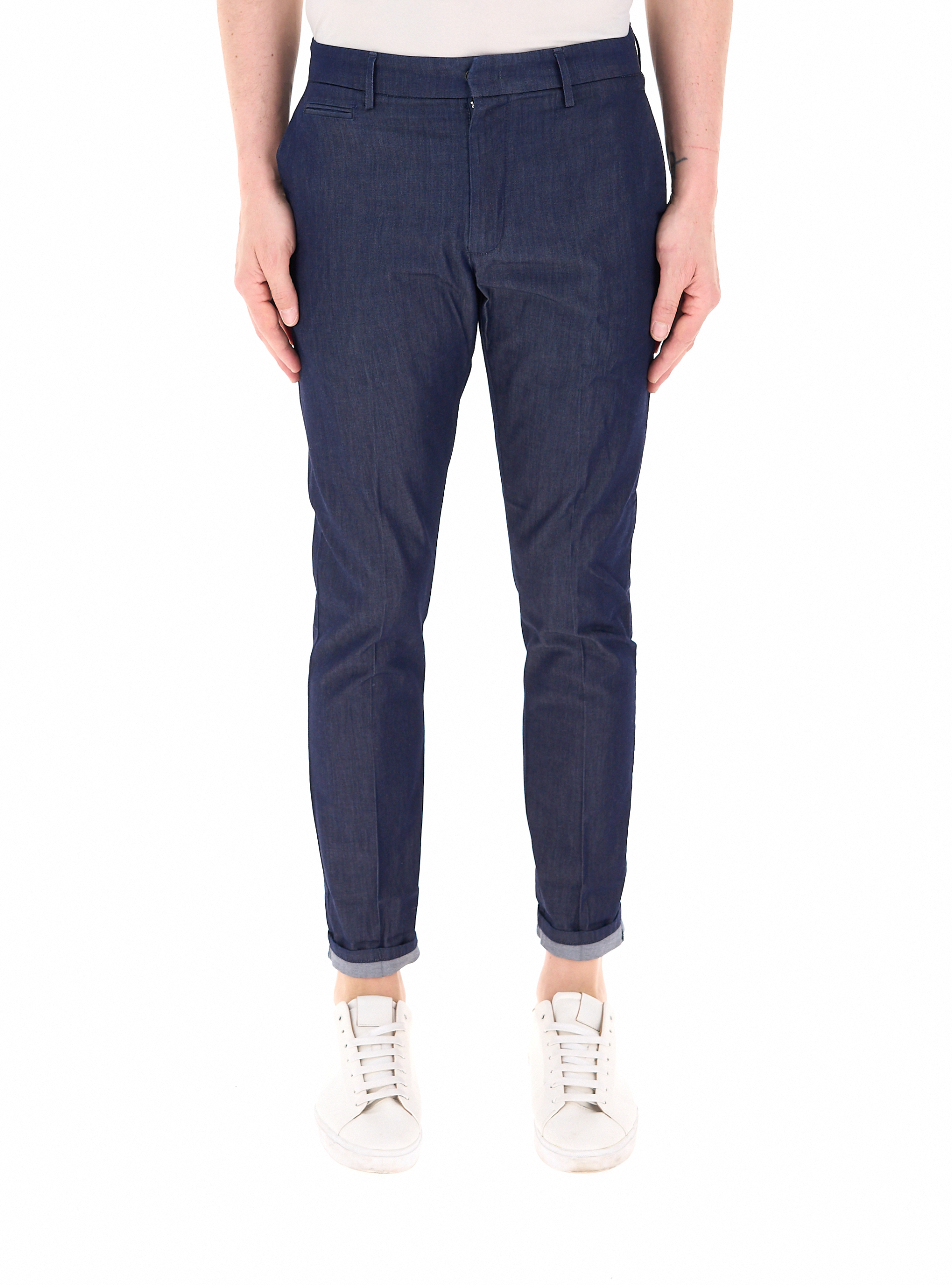 DONDUP Pantalone Chino BLU NAVY