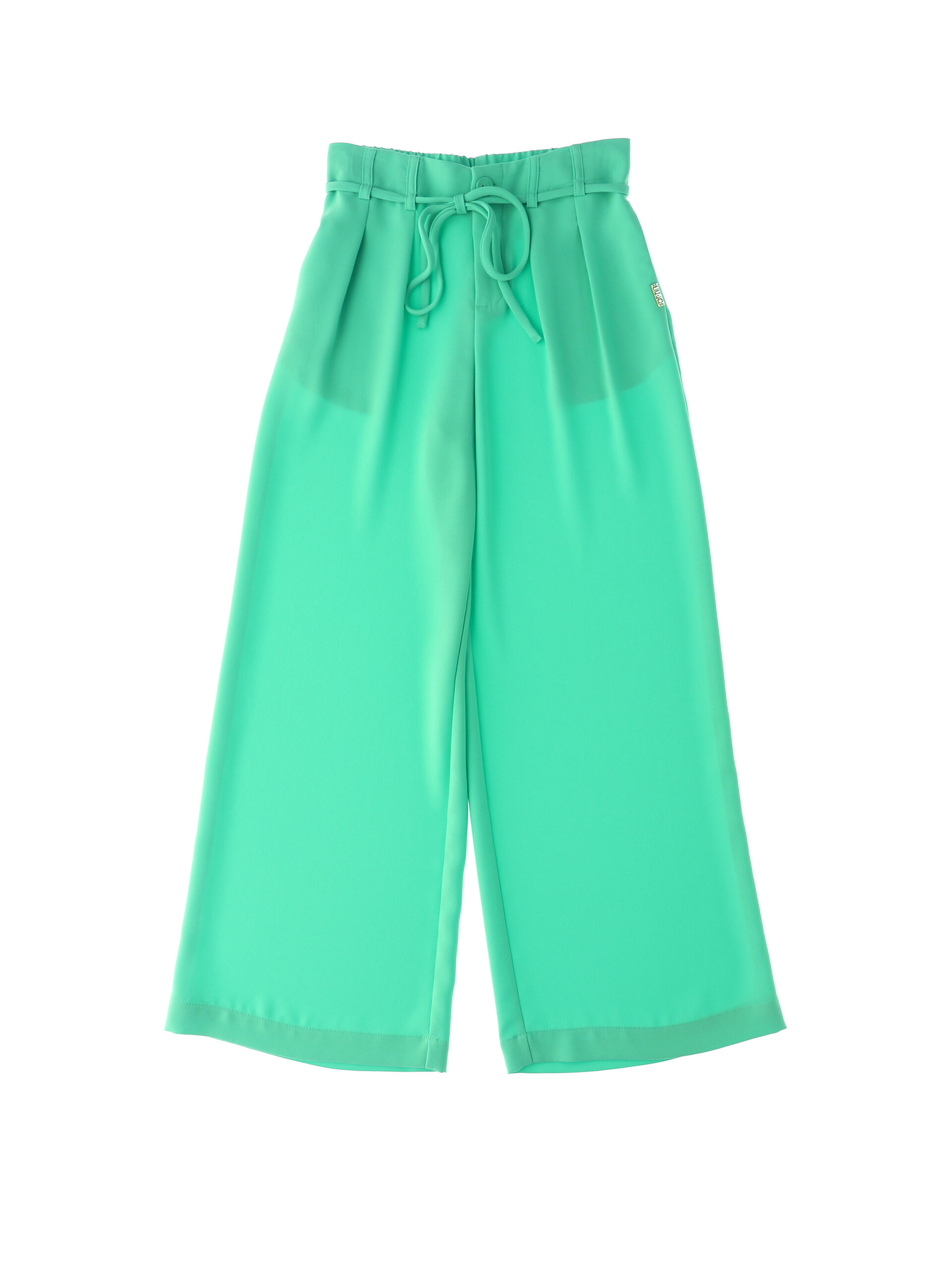 Pantalone con cintura JUNIOR VERDE 16