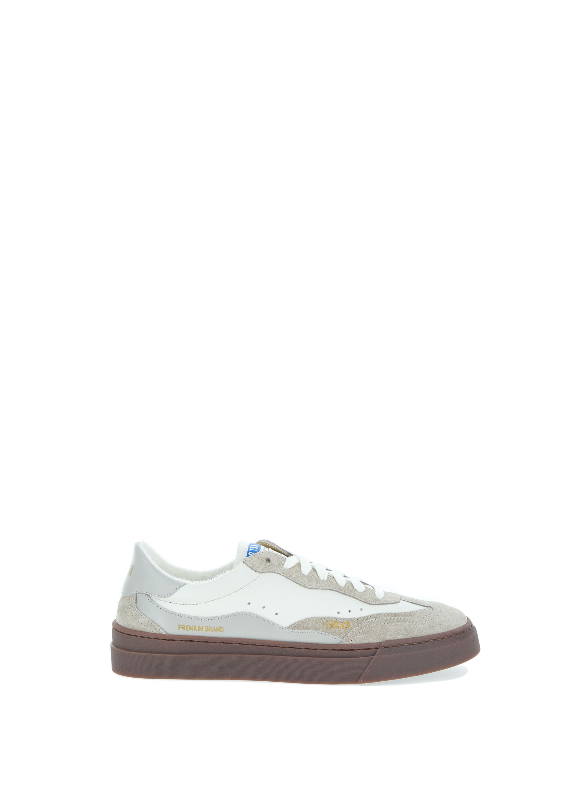 STOKTON Sneakers in pelle BIANCO