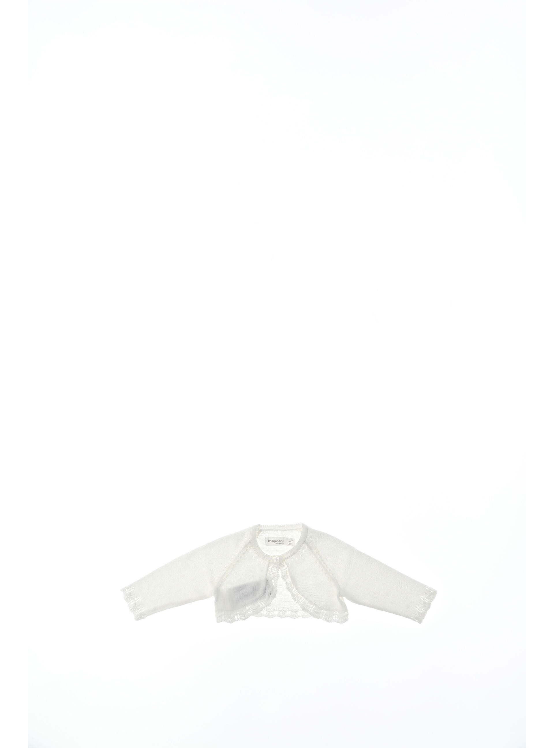 Cardigan in cotone NEWBORN by BIANCO 18M