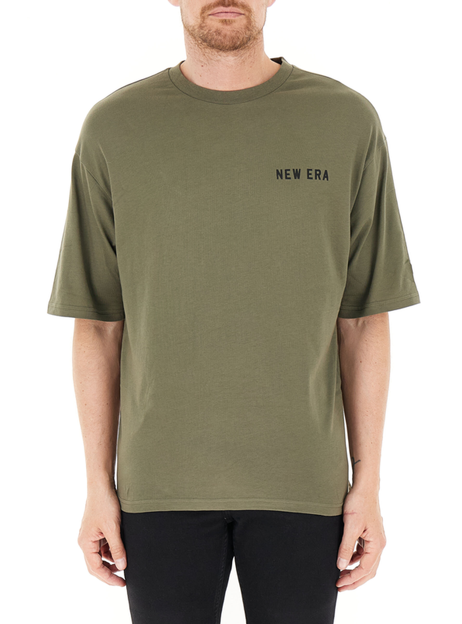 T-shirt girocollo VERDE OLIVA XS
