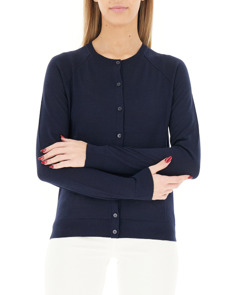 Cardigan lana vergine