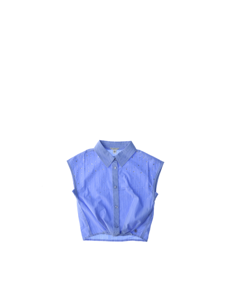 Camicia con strass