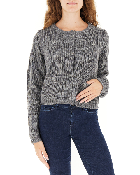 Cardigan misto viscosa