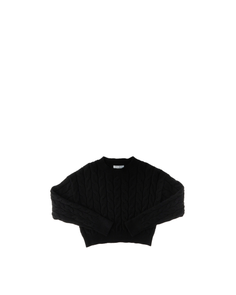 Maglione a trecce
