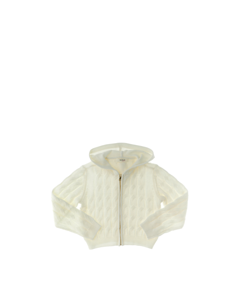 Cardigan con cappuccio