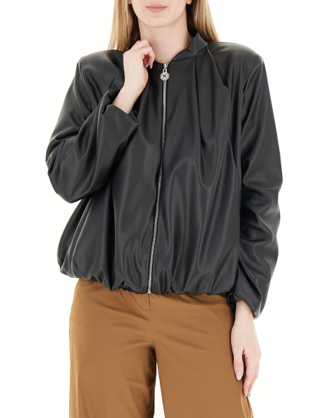 Bomber in similpelle