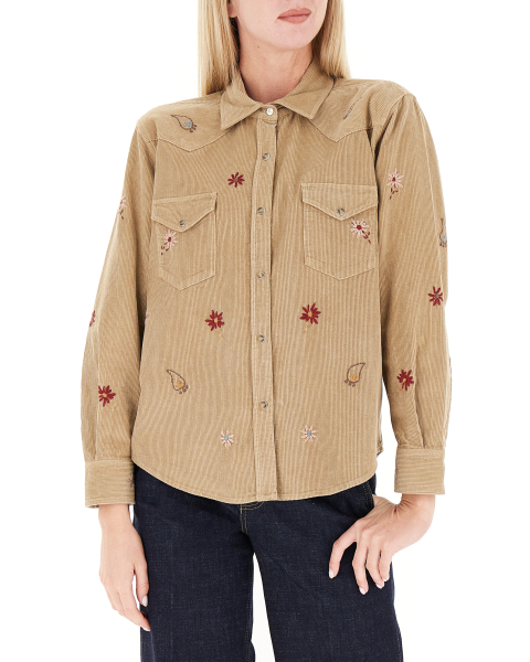 Camicia in velluto