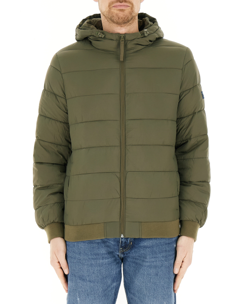 Piumino con cappuccio