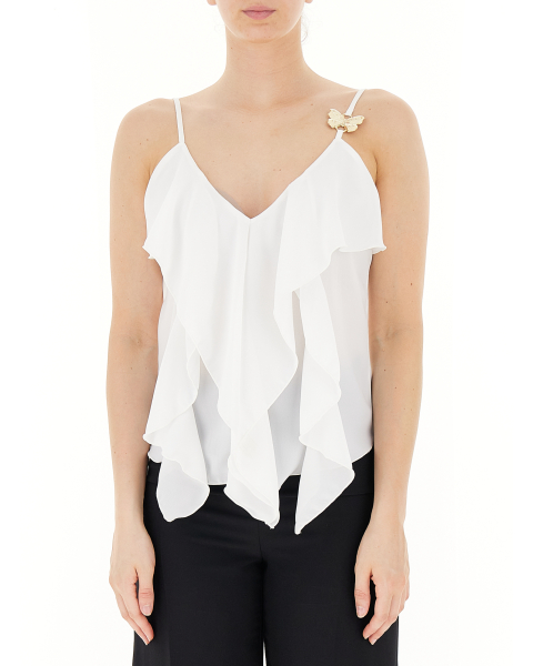 Top con volants