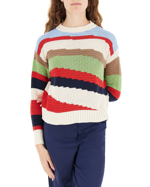 Maglione misto cotone