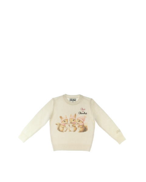 Maglione misto cashmere