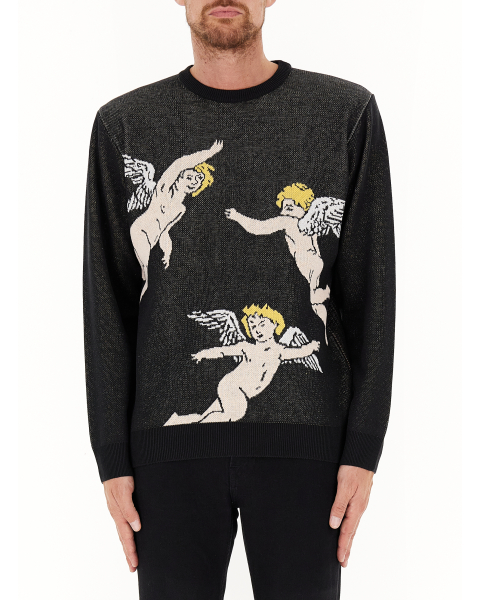 Maglione misto cotone