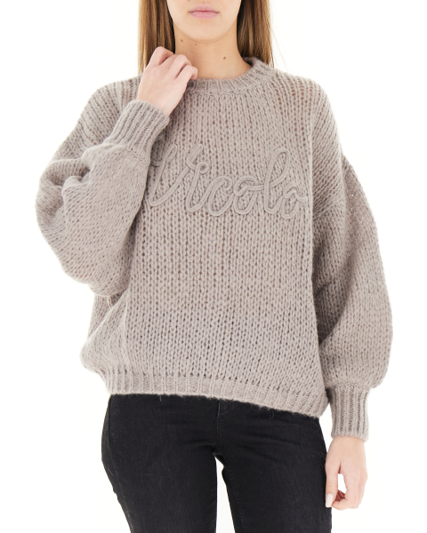 Maglione misto mohair