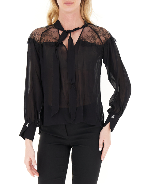 Blusa in pizzo