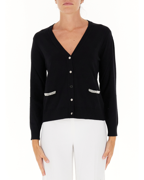 Cardigan scollo V
