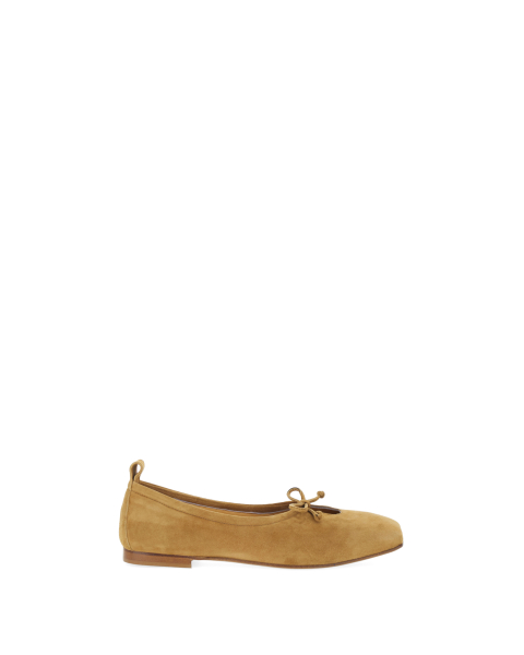 Ballerine pelle scamosciata