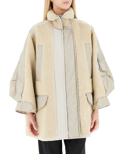 Giubbino con inserti