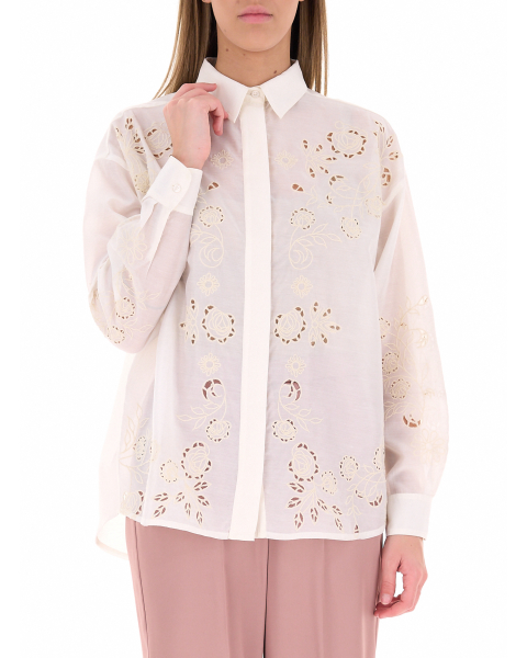 Camicia con ricami