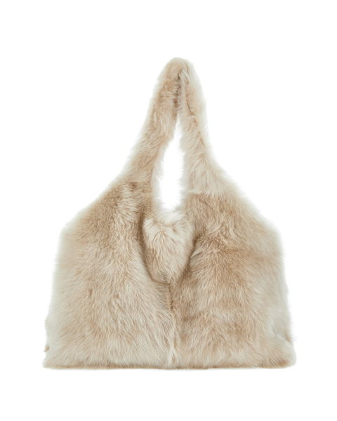 Borsa vera pelliccia