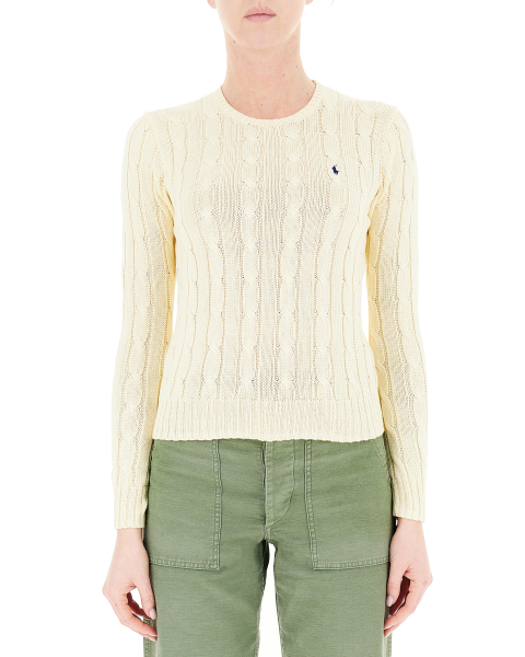 Maglione a trecce