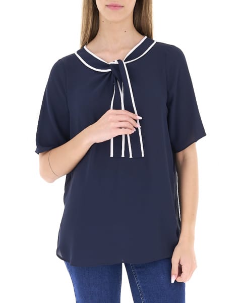 Blusa girocollo