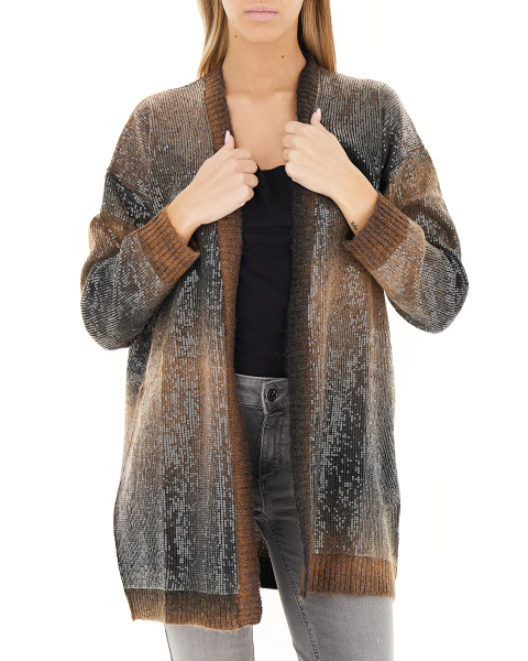 Cardigan aperto