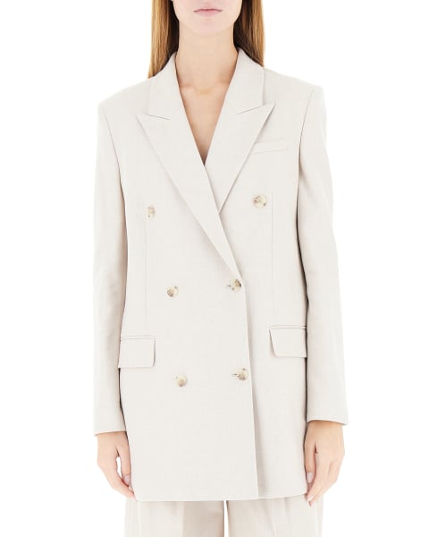 Blazer doppiopetto misto lana