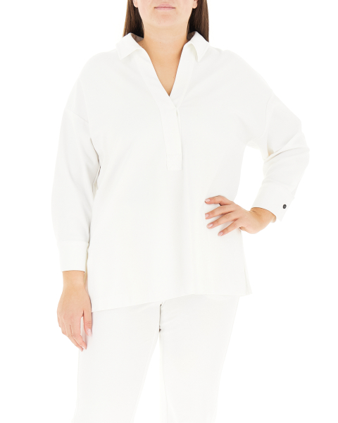 Blusa maniche lunghe