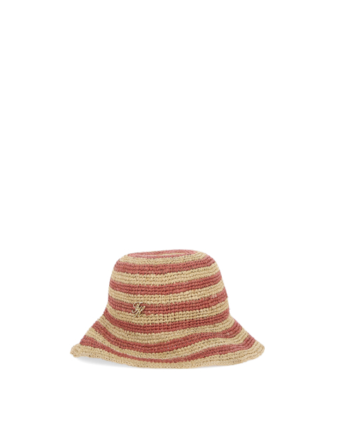 Bucket hat in paglia