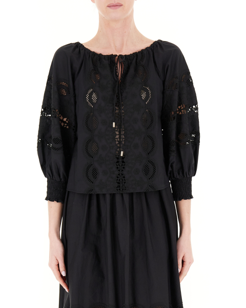 Blusa in cotone