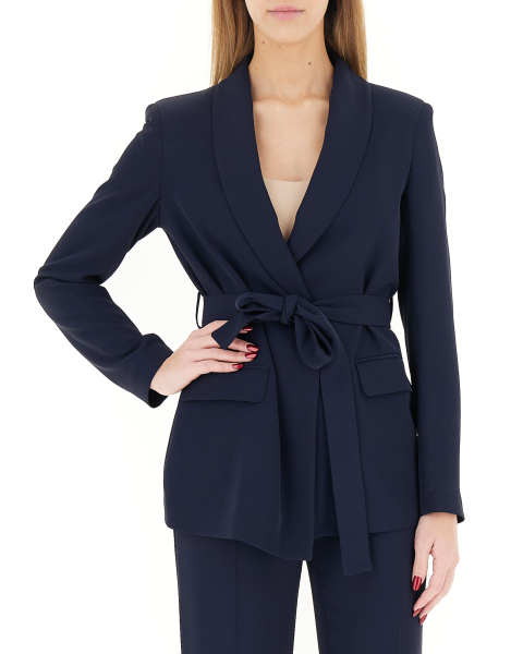 Blazer con fusciacca