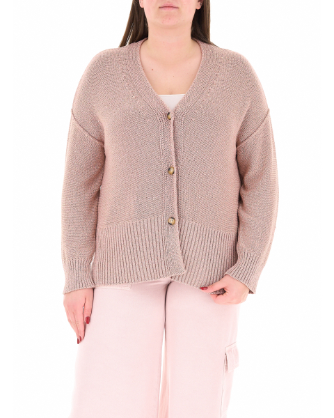 Cardigan scollo a V